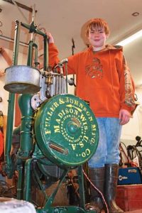 Antique Engine Gifts Plant Seed for New Generation Image